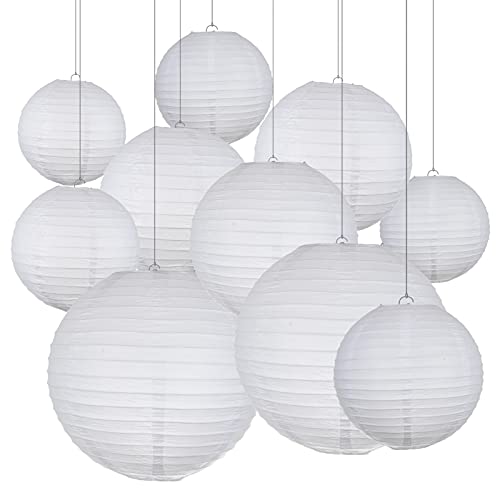GBSONGLIANGBO Papierlampion,Papierlaternen 20 stücke weiß Papier Ball lampion Hochzeit Dekoration Laternen Papier lampenschirm verlobungspartei dekor GBSONGLIANGBO Papierlampion,Papierlaternen 20 stücke weiß Papier Ball lampion Hochzeit Dekoration Laternen Papier lampenschirm verlobungspartei dekor von GBSONGLIANGBO