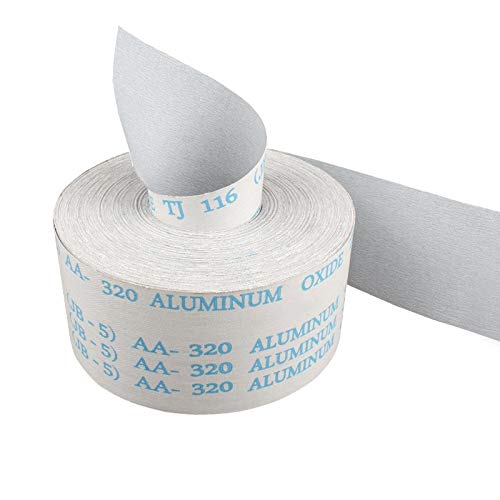 GBSONGLIANGBO Schleifpapier, Schleifpapier Set 4 stücke 1m Schleifwalze Emery Tuch 120 bis 600 GRIT Aluminiumoxidbreite 100mm Abreißen Schleifpapier für Holz Mahlen Schleifen(600) von GBSONGLIANGBO