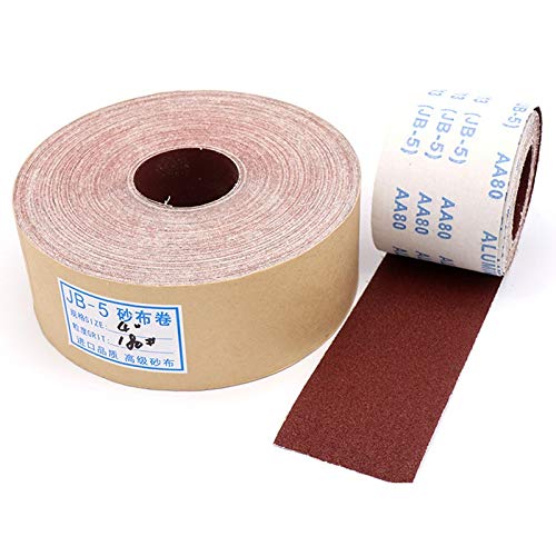 GBSONGLIANGBO Schleifpapier, Schleifpapier Set 5 Stück 80-600 Körnung Emery Tuch Rolle Polieren Schleifpapier für Schleifwerkzeuge Metallbearbeitung Holzbearbeitungsmöbel Schleifmittel(320_1 Meter) GBSONGLIANGBO Schleifpapier, Schleifpapier Set 5 Stück 80-600 Körnung Emery Tuch Rolle Polieren Schleifpapier für Schleifwerkzeuge Metallbearbeitung Holzbearbeitungsmöbel Schleifmittel(320_1 Meter) von GBSONGLIANGBO
