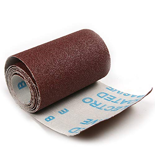 GBSONGLIANGBO Schleifpapier, Schleifpapier Set 5 stücke 80 Korn breite Emery Tuch Rollen 50 * 9 cm zum Mahlen polierwerkzeuge metallbearbeitung zubehör GBSONGLIANGBO Schleifpapier, Schleifpapier Set 5 stücke 80 Korn breite Emery Tuch Rollen 50 * 9 cm zum Mahlen polierwerkzeuge metallbearbeitung zubehör von GBSONGLIANGBO