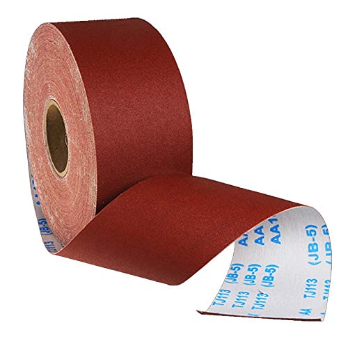 GBSONGLIANGBO Schleifpapier, Schleifpapier Set Für 10m Breite 100mm Emery Tuch Rolle Polieren von Sandpapier Schleifwerkzeuge Metallbearbeitung(120) von GBSONGLIANGBO