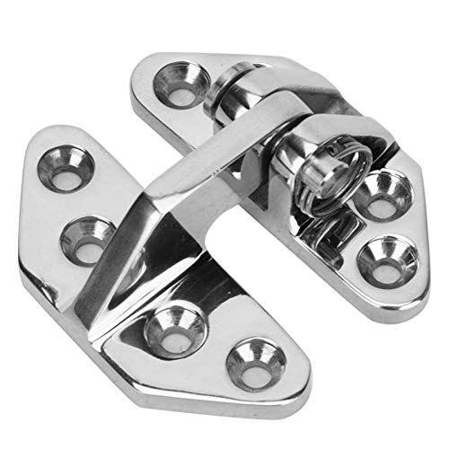 GBSONGLIANGBO Türscharniere,Türband 1 stücke / 2 stücke 66x71x6mm Bootsluke Scharnier Edelstahl Schmetterling Geformte Gurt Möbel Tür Fenster Schrank Scharnier Yacht Zubehör(2Pcs) von GBSONGLIANGBO