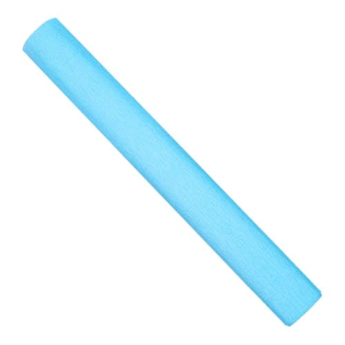 Krepppapier,Krepppapier Bunt 2 Rollen 50 x 250 cm Krepppapier, verdicktes Bastelpapier, Blumenmaterial, DIY-Papierblumen, Papierrolle im italienischen Stil for Kunstprojekte, Dekoration(Blue) von GBSONGLIANGBO