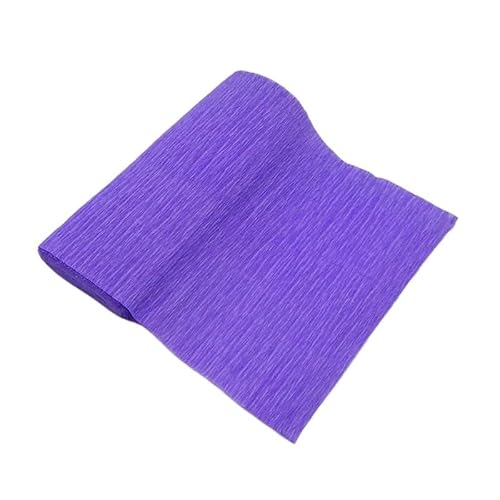Krepppapier,Krepppapier Bunt 4 stücke 15*250 cm Dekorative Origami Gefältelt Krepp Papier Handwerk DIY Blume Machen Verpackung Falten Scrapbooking Partei Hintergrund Dekoration(Purple) von GBSONGLIANGBO