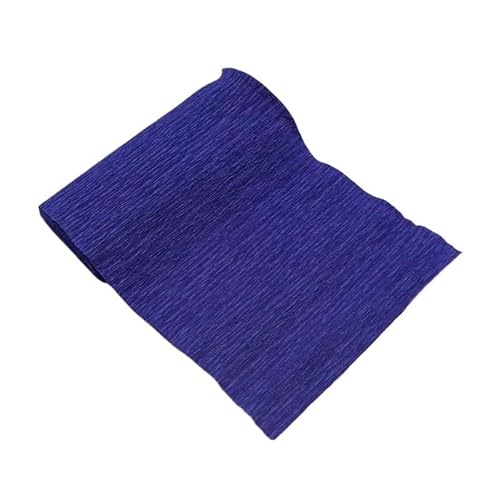Krepppapier,Krepppapier Bunt 4 stücke 15*250 cm Dekorative Origami Gefältelt Krepp Papier Handwerk DIY Blume Machen Verpackung Falten Scrapbooking Partei Hintergrund Dekoration(Royal Blue) von GBSONGLIANGBO