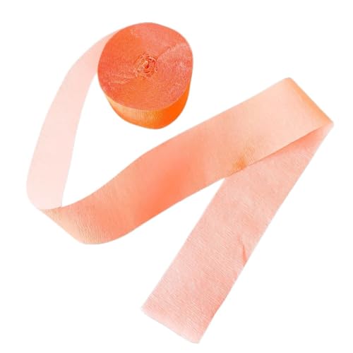Krepppapier,Krepppapier Bunt 8 Rollen 4,5 cm * 25 Meter Krepppapier Luftschlangen Seidenpapier Rolle Blumen Basteln Herstellung Geburtstag Hochzeit Party Hintergrund DIY Dekoration(Fluorescence peach) Krepppapier,Krepppapier Bunt 8 Rollen 4,5 cm * 25 Meter Krepppapier Luftschlangen Seidenpapier Rolle Blumen Basteln Herstellung Geburtstag Hochzeit Party Hintergrund DIY Dekoration(Fluorescence peach) von GBSONGLIANGBO
