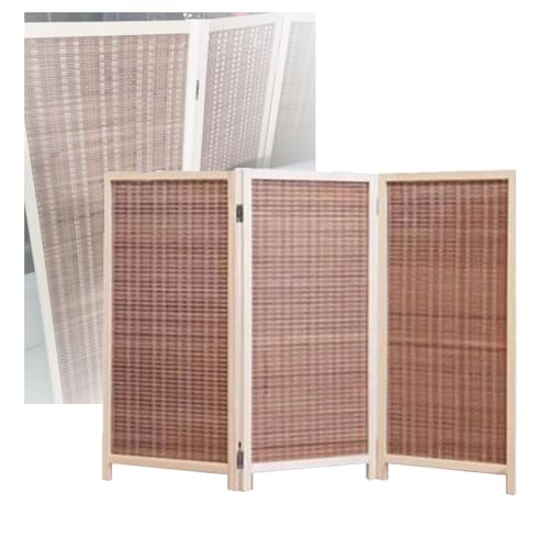 GCGC Kleine Trennwand, Faltbarer Raumteiler Aus Webstoff for Den Kindergarten, 3/4/5/6 Paneele, for Die Lounge Im Kindergartenschlafsaal(120X40CM-3 Panel) von GCGC