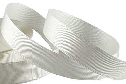 Ripsband – 5 Meter für Geschenke, Wickeln, Nähen, Party-Dekorationen, Veranstaltungen, Hochzeit, Weihnachten, Basteln, Schleifen, DIY, Blumensträuße, Kuchen, doppelseitig, viele Farben (50 mm x 5 m, von GCS LONDON