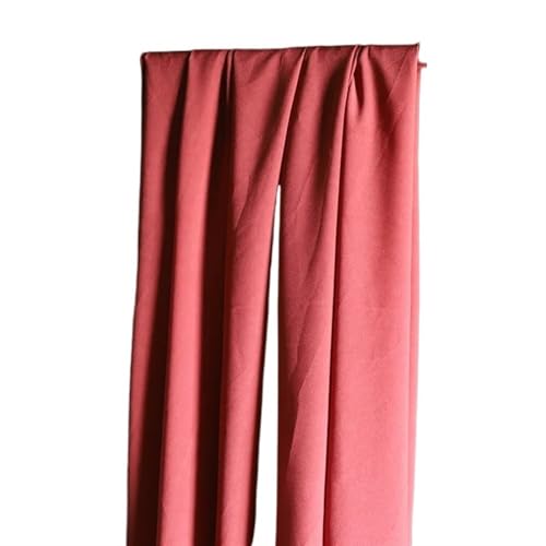 GCYEIDMA Hochzeit Vorhang Party-Hintergrund, einfarbig, Hochzeitsbogen, Drapierung, Chiffon-Vorhänge, Dekoration for Party-Hintergrund, Tüll, Hängedekor, Party-Zubehör(Red 2,150X600CM) von GCYEIDMA
