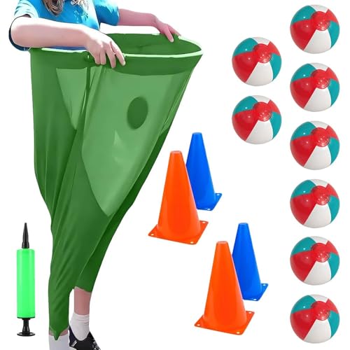 Granny Pants Yard Game Set, Oma Pants Outdoors Spiel, Lustiges Riesiges Oma Hosen Spieleset Mit 8 Hüpfbällen, O-Mas Hosen Party Den Garten Familientreffen Spieleabend, Für Kinder & Erwachsene(Green) Granny Pants Yard Game Set, Oma Pants Outdoors Spiel, Lustiges Riesiges Oma Hosen Spieleset Mit 8 Hüpfbällen, O-Mas Hosen Party Den Garten Familientreffen Spieleabend, Für Kinder & Erwachsene(Green) von GDAONUDK