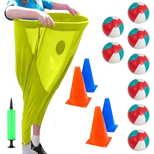 Granny Pants Yard Game Set, Oma Pants Outdoors Spiel, Lustiges Riesiges Oma Hosen Spieleset Mit 8 Hüpfbällen, O-Mas Hosen Party Den Garten Familientreffen Spieleabend, Für Kinder & Erwachsene(Yellow) Granny Pants Yard Game Set, Oma Pants Outdoors Spiel, Lustiges Riesiges Oma Hosen Spieleset Mit 8 Hüpfbällen, O-Mas Hosen Party Den Garten Familientreffen Spieleabend, Für Kinder & Erwachsene(Yellow) von GDAONUDK