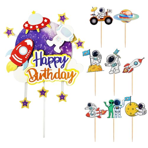 9 Weltraumkuchen zum Einlegen von Karten, Cartoon-Astronaut für Unterschrift, Geburtstagsparty-Karte, Party-Event-Zubehör. 9 Weltraumkuchen zum Einlegen von Karten, Cartoon-Astronaut für Unterschrift, Geburtstagsparty-Karte, Party-Event-Zubehör. von GDFHBD
