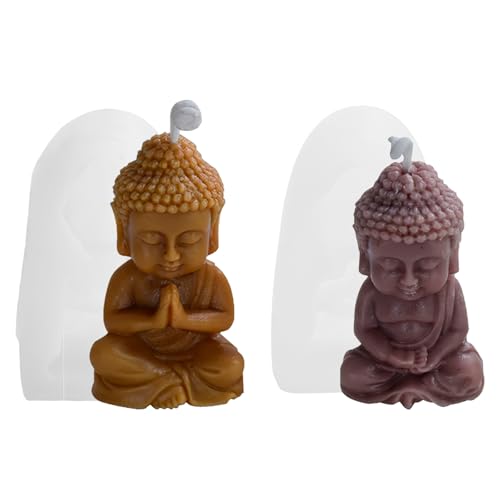 2 Stück Kerzen Silikonform, Buddha Statue Silikonform, Buddha Kerzenform, Silikonformen GießFormen Buddhismus Buddha-Statue Für Herstellung Von Kerzen, Seife Kerzen Machen Handwerk Ornamente 2 Stück Kerzen Silikonform, Buddha Statue Silikonform, Buddha Kerzenform, Silikonformen GießFormen Buddhismus Buddha-Statue Für Herstellung Von Kerzen, Seife Kerzen Machen Handwerk Ornamente von GDJIAJT