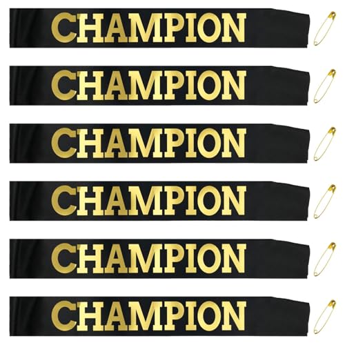 Champion Satin-Schärpe, Party-Zubehör, rosa und goldfarben, für Partys, Wettbewerbe, Sportveranstaltungen und Wettbewerbe, 1. Platz Preisband, Gewinner, Siegerband, Deluxe-Anerkennungsbänder für Champion Satin-Schärpe, Party-Zubehör, rosa und goldfarben, für Partys, Wettbewerbe, Sportveranstaltungen und Wettbewerbe, 1. Platz Preisband, Gewinner, Siegerband, Deluxe-Anerkennungsbänder für von GDTO8820