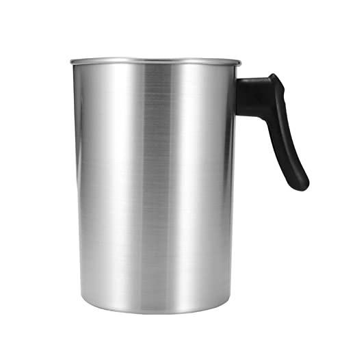 GDWD Kerzenherstellung Topf Wachsschmelztiegel,Duftkerze Krug Kerzenschmelztiegel für Herstellung von Milch,Sahne,Säfte, DIY Kerzenherstellung und Seifenherstellung Handwerk (3L) von GDWD
