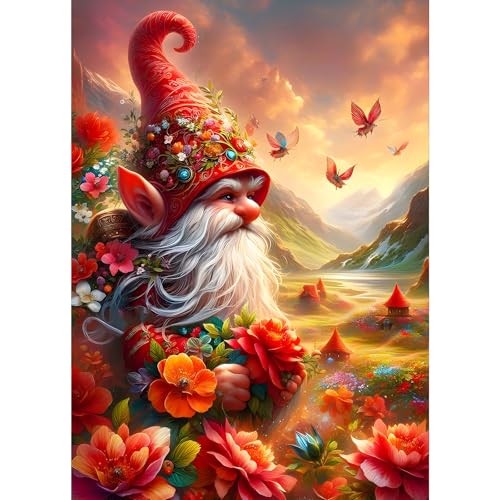 GDYEEH Alter Mann Diamond Painting Erwachsene, 5D Karikatur Zwerg Diamant Kunst Bilder Anfänger, DIY Runder Vollbohrer Blumen Diamanten Malerei Stickerei Kreuzstich Geschenke Home Wand Dekor 30x40cm GDYEEH Alter Mann Diamond Painting Erwachsene, 5D Karikatur Zwerg Diamant Kunst Bilder Anfänger, DIY Runder Vollbohrer Blumen Diamanten Malerei Stickerei Kreuzstich Geschenke Home Wand Dekor 30x40cm von GDYEEH