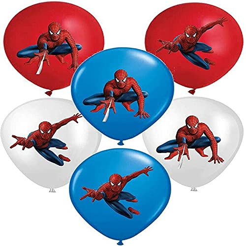 12 Stück 30,5 cm Spiderman Latex-Luftballons Geburtstagsparty-Dekoration Kinder Partybeutel von GEA