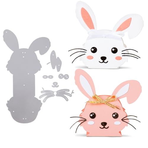 1 Set Stanzschablonen Osterhase Boxen Metall Stanzen Ostern Hase Prägeschablonen Kaninchen Stanzformen Stanzmaschine Schablonen Cutting Dies für DIY Geschenkboxen Handwerk Geschenk 1 Set Stanzschablonen Osterhase Boxen Metall Stanzen Ostern Hase Prägeschablonen Kaninchen Stanzformen Stanzmaschine Schablonen Cutting Dies für DIY Geschenkboxen Handwerk Geschenk von GEBETTER