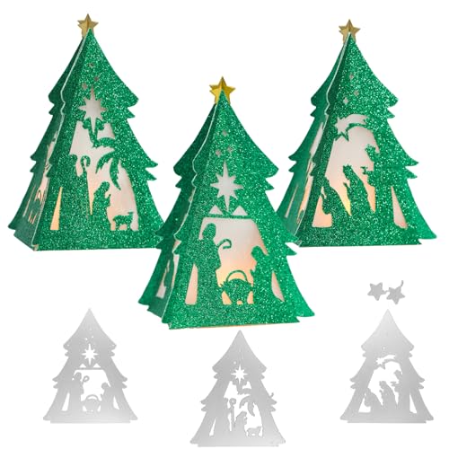 1 Stück Haus Laterne Stanzschablone Weihnachten Stanzen Lampenschirm Stanzformen Stanzer Handwerk Stanzmaschine Prägeschablonen Schablonen für Neujahr Deko Herstellung DIY Geschenk (Krippe von Jesus) 1 Stück Haus Laterne Stanzschablone Weihnachten Stanzen Lampenschirm Stanzformen Stanzer Handwerk Stanzmaschine Prägeschablonen Schablonen für Neujahr Deko Herstellung DIY Geschenk (Krippe von Jesus) von GEBETTER