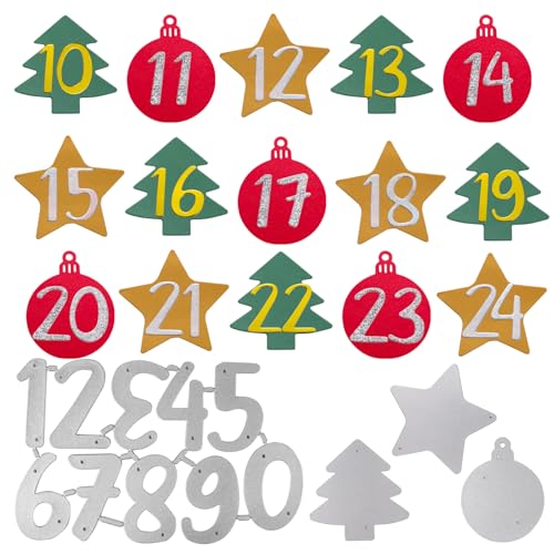 13 Stück Zahlen Stanzschablone Weihnachtskugeln Sterne Weihnachtsbaum Weihnachten Metall Prägeschablone Stanzformen Schablonen für Neujahr Deko Handwerk DIY Cutting Dekoration 13 Stück Zahlen Stanzschablone Weihnachtskugeln Sterne Weihnachtsbaum Weihnachten Metall Prägeschablone Stanzformen Schablonen für Neujahr Deko Handwerk DIY Cutting Dekoration von GEBETTER