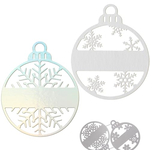 2 Stück Stanzschablonen Weihnachtskugeln Anhänger Stanzformen Metall Prägeschablonen Schablonen Christbaumkugel Weihnachtsbaumanhänger zum Basteln DIY Weihnachten Deko Christbaumschmuck 2 Stück Stanzschablonen Weihnachtskugeln Anhänger Stanzformen Metall Prägeschablonen Schablonen Christbaumkugel Weihnachtsbaumanhänger zum Basteln DIY Weihnachten Deko Christbaumschmuck von GEBETTER