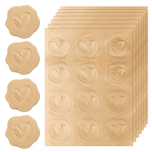 240 Stück 3,5cm Herz Wachssiegel Selbstklebend Briefumschlag Aufkleber Umschlagaufkleber Siegelaufkleber für Umschlag Postkarte Einladung Grußkarte Dekoration Wachs Siegel Sticker Hochzeit 240 Stück 3,5cm Herz Wachssiegel Selbstklebend Briefumschlag Aufkleber Umschlagaufkleber Siegelaufkleber für Umschlag Postkarte Einladung Grußkarte Dekoration Wachs Siegel Sticker Hochzeit von GEBETTER
