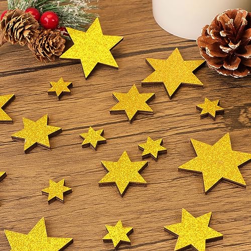 36 Stück 3 Größen Holzsterne Streudeko Glitzer Sterne aus Holz Basteln Konfetti Dekoration Tisch Deko Ideal als Weihnachtsdeko Tischdeko Weihnachten Jubiläum Hochzeit Geburtstag Party 36 Stück 3 Größen Holzsterne Streudeko Glitzer Sterne aus Holz Basteln Konfetti Dekoration Tisch Deko Ideal als Weihnachtsdeko Tischdeko Weihnachten Jubiläum Hochzeit Geburtstag Party von GEBETTER