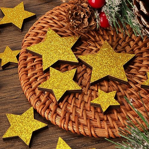 36 Stück 3 Größen Holzsterne Streudeko Glitzer Sterne aus Holz Basteln Konfetti Dekoration Tisch Deko Ideal als Weihnachtsdeko Tischdeko Weihnachten Jubiläum Hochzeit Geburtstag Party 36 Stück 3 Größen Holzsterne Streudeko Glitzer Sterne aus Holz Basteln Konfetti Dekoration Tisch Deko Ideal als Weihnachtsdeko Tischdeko Weihnachten Jubiläum Hochzeit Geburtstag Party von GEBETTER