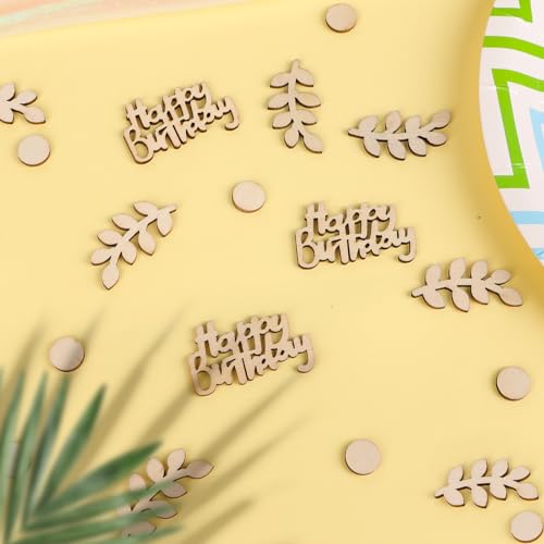 60 Stück 3 Muster Happy Birthday Streudeko Holz Blätter Rund Tischdeko Set Kinder Konfetti Geburtstag Deko Motto Party Kindergeburtstag Basteln Dekoration Geburtstagsdeko Tisch 60 Stück 3 Muster Happy Birthday Streudeko Holz Blätter Rund Tischdeko Set Kinder Konfetti Geburtstag Deko Motto Party Kindergeburtstag Basteln Dekoration Geburtstagsdeko Tisch von GEBETTER
