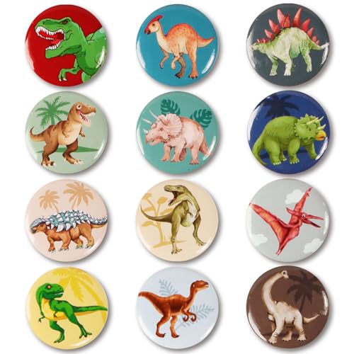 12 Stück Mini Button 25 mm Dinosaurier Buttons Set Kinder Kindergeburtstag Dino Mitgebsel Geschenke Für Kinder Jungen Dinosaurier Party Geburtstagsmitbringsel Geburtstagsdeko 12 Stück Mini Button 25 mm Dinosaurier Buttons Set Kinder Kindergeburtstag Dino Mitgebsel Geschenke Für Kinder Jungen Dinosaurier Party Geburtstagsmitbringsel Geburtstagsdeko von GEBETTER