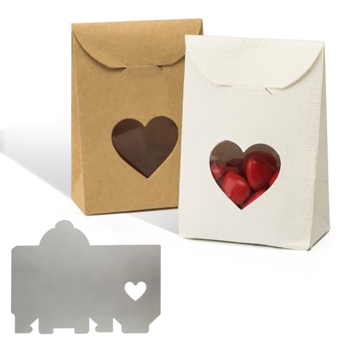 Stanzschablone Geschenkbox Metall Stanzen Prägeschablonen Stanzform Schablone Cutting Dies für Box DIY Schachtel Süßigkeitenbox Handwerk Party Geschenk Hochzeit Gastgeschenk Weihnachten (mit Herz) Stanzschablone Geschenkbox Metall Stanzen Prägeschablonen Stanzform Schablone Cutting Dies für Box DIY Schachtel Süßigkeitenbox Handwerk Party Geschenk Hochzeit Gastgeschenk Weihnachten (mit Herz) von GEBETTER