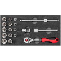 GEDOREred Steckschlüssel-Satz R22150020 3301726 18-teilig GEDOREred Steckschlüssel-Satz R22150020 3301726 18-teilig von GEDOREred