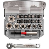 GEDOREred Steckschlüssel-Satz mit Bits R49005023 3300026 23-teilig GEDOREred Steckschlüssel-Satz mit Bits R49005023 3300026 23-teilig von GEDOREred