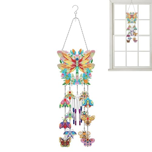 Diamond Painting Windspiel – Diamantmalerei Sonnenfänger | Diamantbilder mit Kristallanhänger, dreidimensionaler Sonnenfänger, Diamantmalerei, Ornamente Diamond Painting Windspiel – Diamantmalerei Sonnenfänger | Diamantbilder mit Kristallanhänger, dreidimensionaler Sonnenfänger, Diamantmalerei, Ornamente von GEDOX
