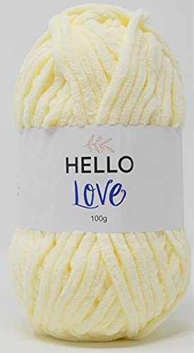 HELLO LOVE Garn, Elfenbein, 100 g HELLO LOVE Garn, Elfenbein, 100 g von Hello Love