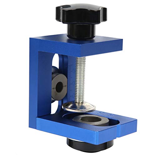 Doweling Jig, Bohrführer Kit Loch Eröffnung Holzbearbeitungslokator Aluminiumlegierung Einstellbarer Dübel Jig Kit Taschenloch mit Bohrbit und Lochöffnung für Holzbearbeitung Locator Doweling Jig, Bohrführer Kit Loch Eröffnung Holzbearbeitungslokator Aluminiumlegierung Einstellbarer Dübel Jig Kit Taschenloch mit Bohrbit und Lochöffnung für Holzbearbeitung Locator von GEERYZHE
