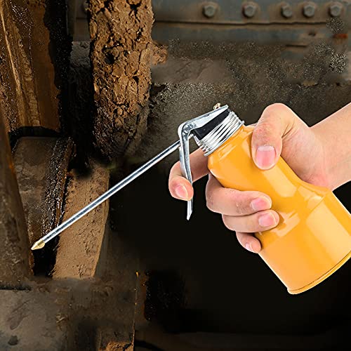 GEERYZHE Öl Kann Ölpumpen Pumpen, 1 Stcs Hochdruckmaschinen Öler Multifunktion Oiler Oiler Dose Aluminiumlegierung Pumpe Metallöl Dose Handpumpenölerdose (400g) von GEERYZHE