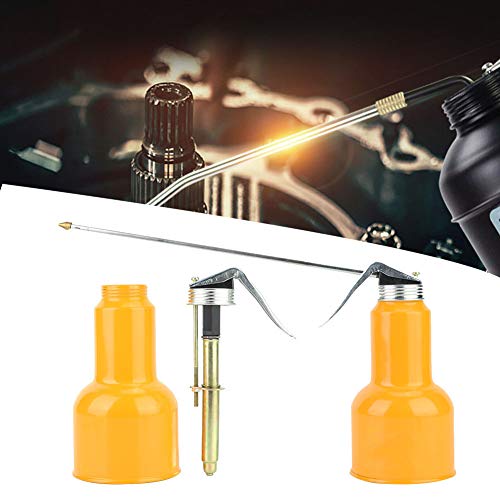 GEERYZHE Öl Kann Ölpumpen Pumpen, 1 Stcs Hochdruckmaschinen Öler Multifunktion Oiler Oiler Dose Aluminiumlegierung Pumpe Metallöl Dose Handpumpenölerdose (500g) von GEERYZHE