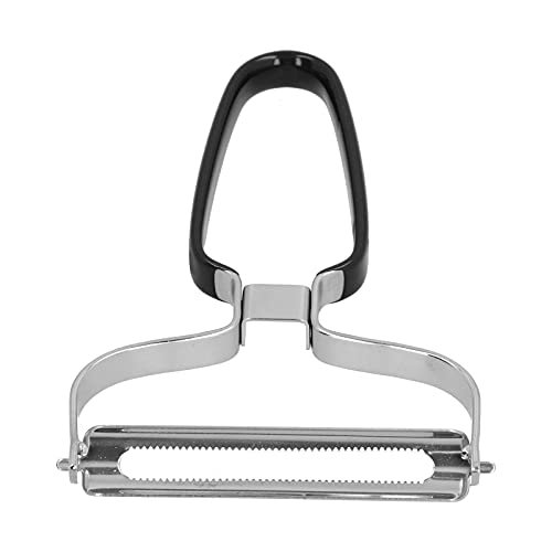 Gemüseschäler, Multifunktionale Schaltgeräte -Schälwerkwerkzeugschäler Kartoffelschäler Sparen Platz für Küche, Campingreisen (BLACK) von GEERYZHE