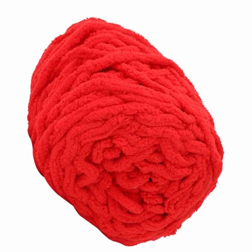 Klobiges Garn, Einzelne Dicke Terylen -Eisstreifen -Deckengarn Klobiges Garn für Hand Stricken Weiche Plush -Strickgarn für Kissen, Haustierbett, Wohnkultur (#2) von GEERYZHE