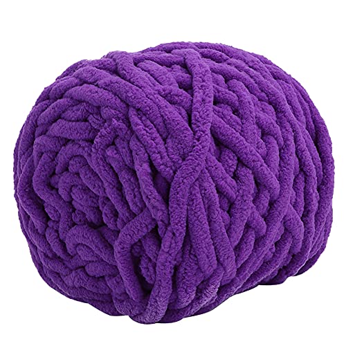 Klobiges Garn, Einzelne Dicke Terylen -Eisstreifen -Deckengarn Klobiges Garn für Hand Stricken Weiche Plush -Strickgarn für Kissen, Haustierbett, Wohnkultur (#6) von GEERYZHE