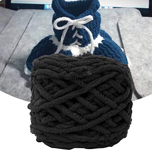 Klobiges Garn, Einzelne Dicke Terylen -Eisstreifen -Deckengarn Klobiges Garn für Hand Stricken Weiche Plush -Strickgarn für Kissen, Haustierbett, Wohnkultur (#7) von GEERYZHE