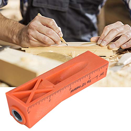 Pocket Hole Jig, Holzbearbeitung Schrägloch Loch Lokator Taschenschnecken -Bohranleitung Positionierungsbohranleitung Set Taschenloch Jig Kit Drill Angle Guide Taschenloch Kit Pocket Hole Jig, Holzbearbeitung Schrägloch Loch Lokator Taschenschnecken -Bohranleitung Positionierungsbohranleitung Set Taschenloch Jig Kit Drill Angle Guide Taschenloch Kit von GEERYZHE