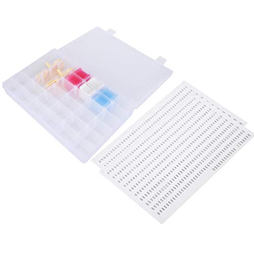 Stickereien Spulen, 120pcs Floss Spulbins Board Stickerei Organizer Stickerei Aufbewahrung mit Organizer Box Stickwerkzeugen Zum Nähen von Fadenwicklungsplatten Stickereien Spulen, 120pcs Floss Spulbins Board Stickerei Organizer Stickerei Aufbewahrung mit Organizer Box Stickwerkzeugen Zum Nähen von Fadenwicklungsplatten von GEERYZHE