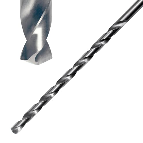 HSS-G Spiralbohrer Ø 2-13 mm DIN1869 Extra Lang, Überlange Bohrer, Metallbohrer, Durchmesser: 3,5 mm; Gesamtlänge: 265 mm HSS-G Spiralbohrer Ø 2-13 mm DIN1869 Extra Lang, Überlange Bohrer, Metallbohrer, Durchmesser: 3,5 mm; Gesamtlänge: 265 mm von GEFRABO