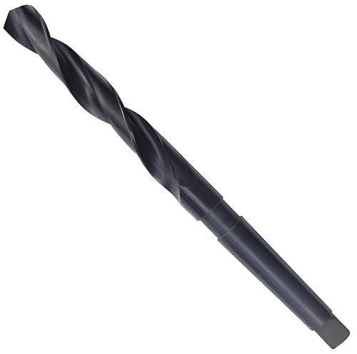 HSS-R Spiralbohrer, Metallbohrer, Bohrer, Stahlbohrer mit MK-Schaft DIN345 Ø 8 bis 50 mm 118° Typ N (21,5 x 150 x 248 mm - MK2) von GEFRABO