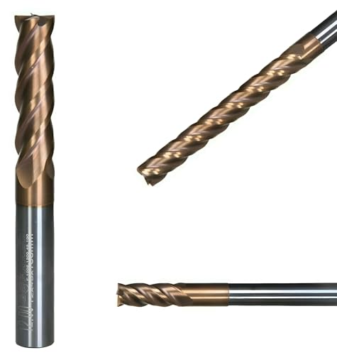 VHM Schaftfräser, Fräser überlang, Z=4, TiSiN beschichtet, NEU, 3-20 mm, extralang (8,0 x 45 x 100 - d2=8 mm) VHM Schaftfräser, Fräser überlang, Z=4, TiSiN beschichtet, NEU, 3-20 mm, extralang (8,0 x 45 x 100 - d2=8 mm) von GEFRABO