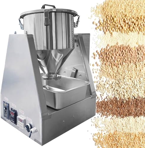 GEHPYYDS Gewerblicher Lebensmittelmixer, elektrischer Trockenpulvermischer, Labormischgerät, Kleiner Trockenpulvermischer aus Edelstahl, für Trockenpulver und körnige Materialien 20L von GEHPYYDS