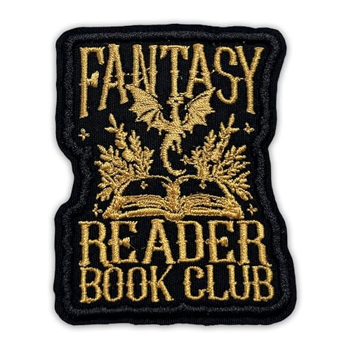 Fantasy Reader Book Club Patch 7,6 cm lustiger Acotar Drache, vierter Flügel, Fantasy Bookish Iron On/Sew On Embroidery Fabric Applique Patches for Trucker Hat Clothes Backpack DIY Accessories Friend Fantasy Reader Book Club Patch 7,6 cm lustiger Acotar Drache, vierter Flügel, Fantasy Bookish Iron On/Sew On Embroidery Fabric Applique Patches for Trucker Hat Clothes Backpack DIY Accessories Friend von GELATUDU