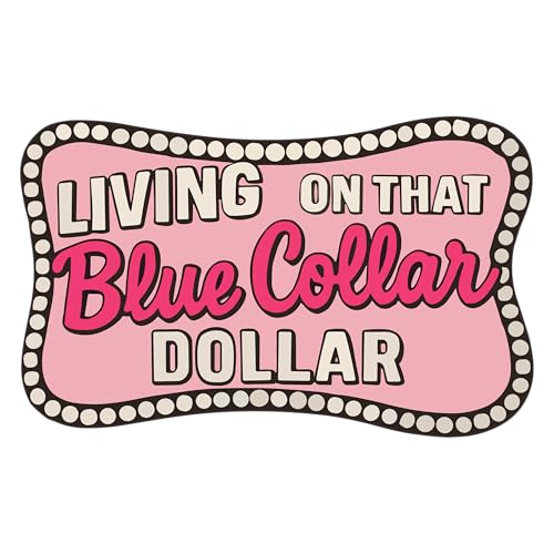 Living On That Blue Collar Dollar Patch 7,6 cm Western Country Working Class Iron On/Sew On Embroidery Fabric Applique Patches for Trucker Hat Clothes Backpack DIY Accessories Gifts for Dad Friend Living On That Blue Collar Dollar Patch 7,6 cm Western Country Working Class Iron On/Sew On Embroidery Fabric Applique Patches for Trucker Hat Clothes Backpack DIY Accessories Gifts for Dad Friend von GELATUDU